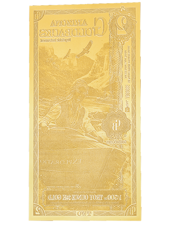 Arizona 2 Goldback Alpha