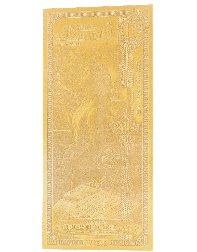 Arizona 50 Goldback Alpha