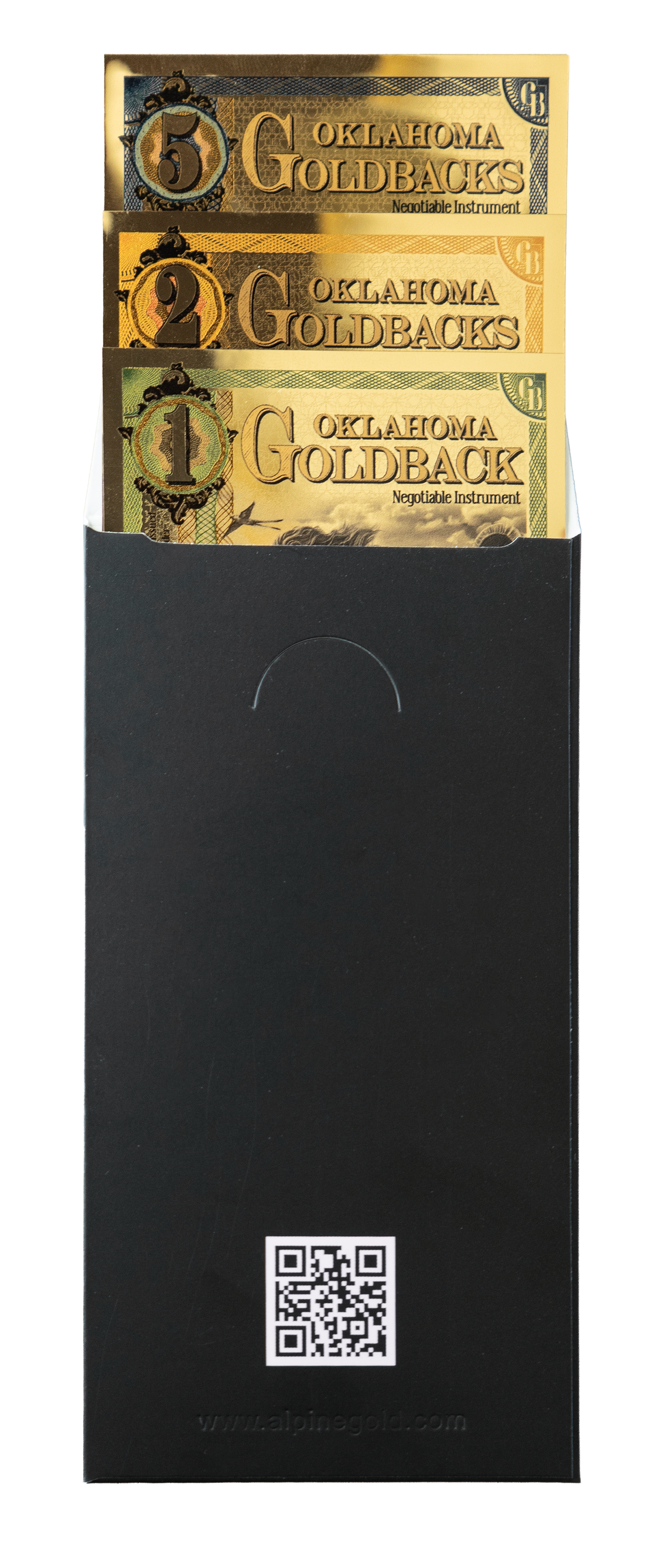 AGE Embossed Gift Sleeve -Matte Black