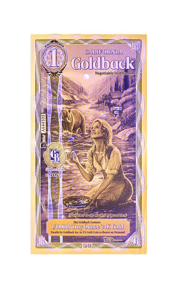 1 California Goldback Alpha (Pre-Order)