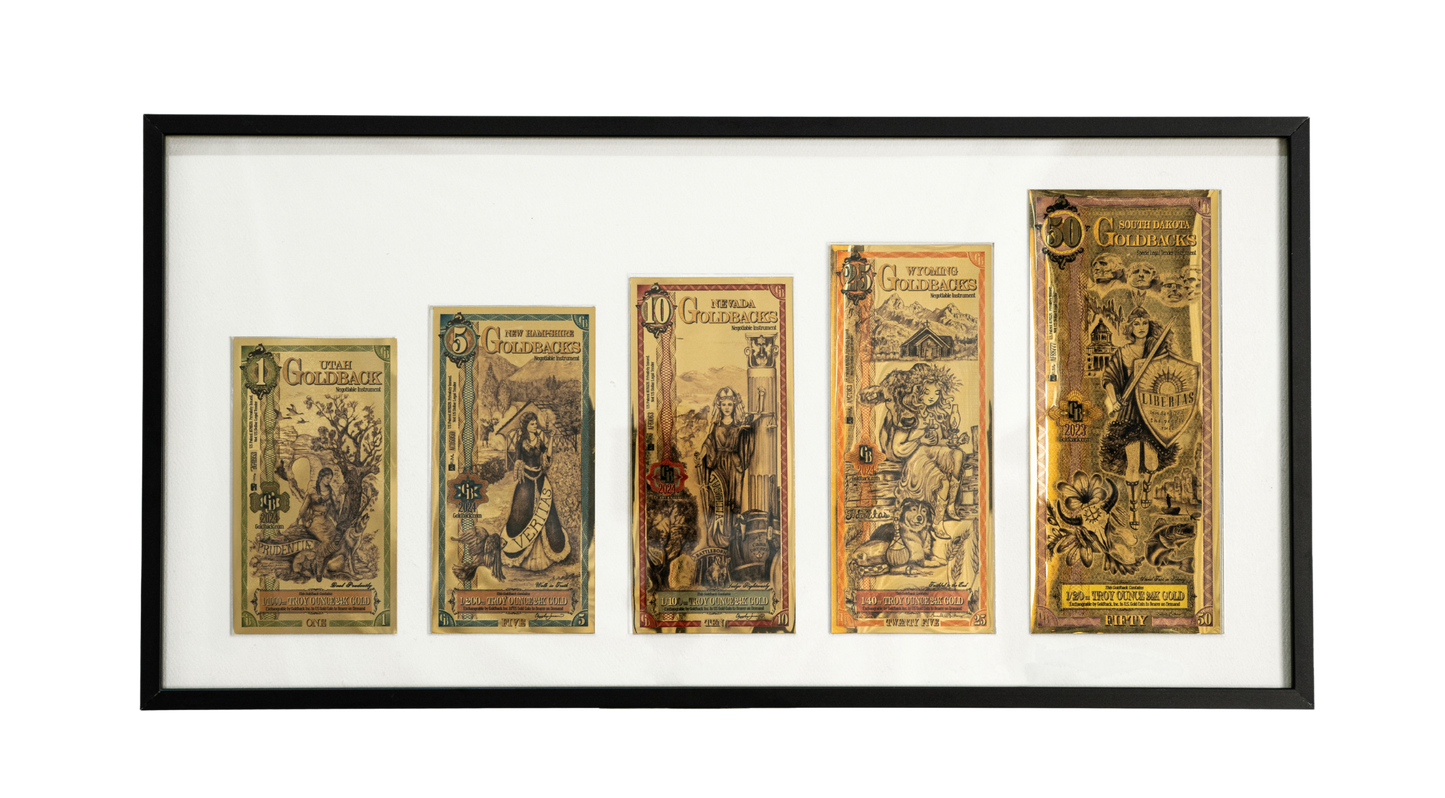 Goldback Legacy Display Frame