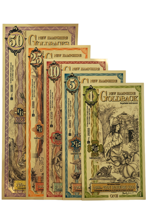 New Hampshire Goldback Bundle