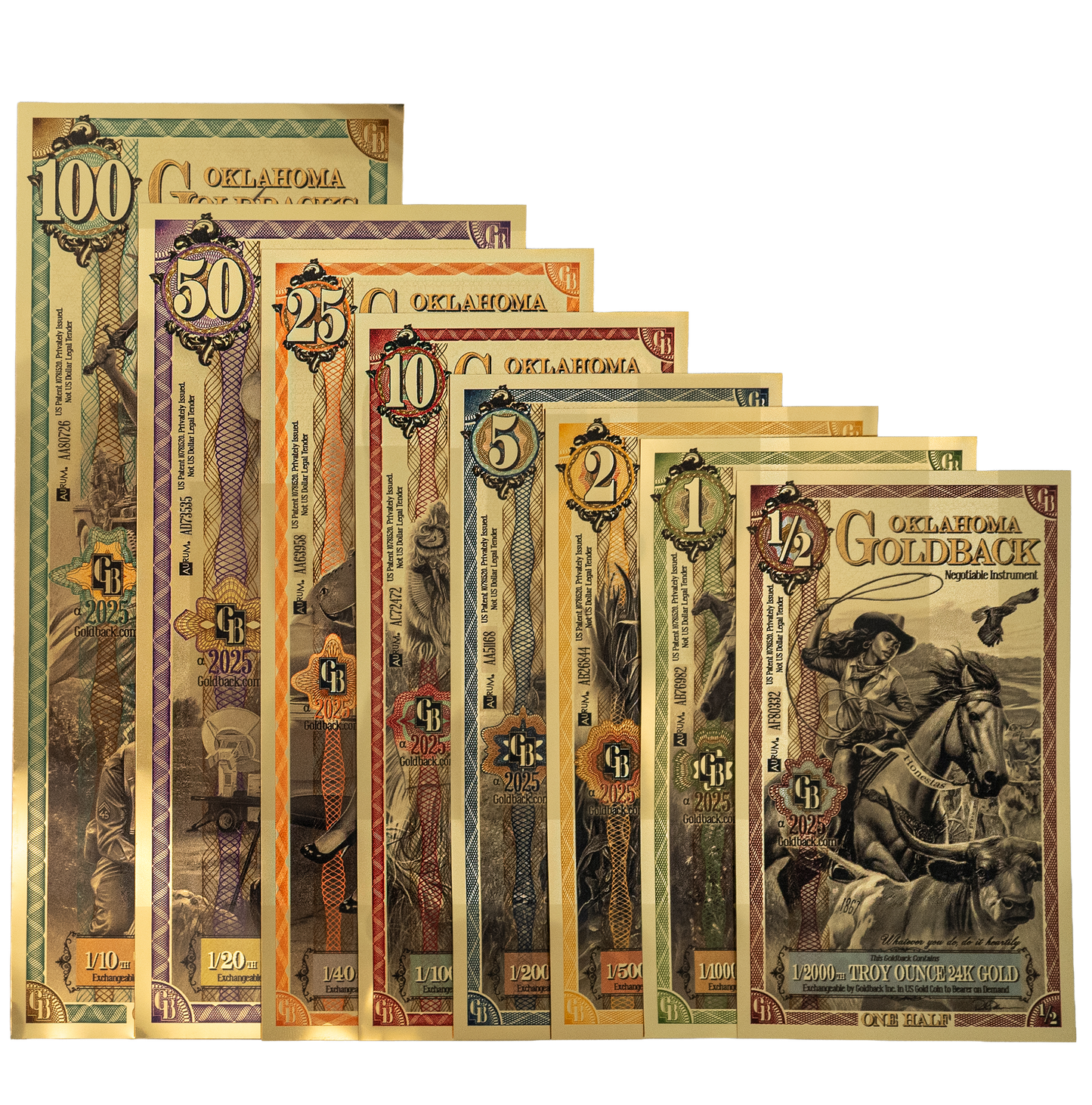 Paquete Alfa de Oklahoma Goldback