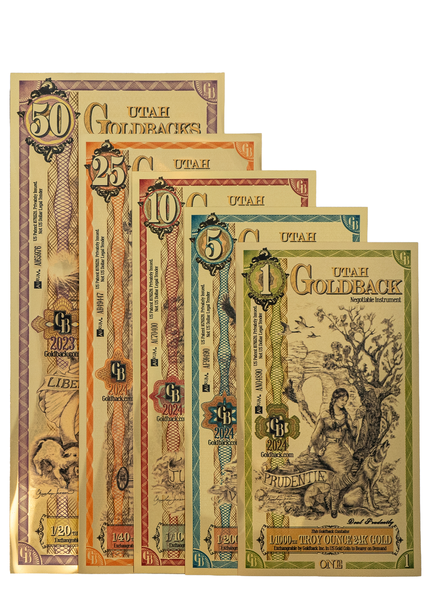 Utah Goldback Bundle