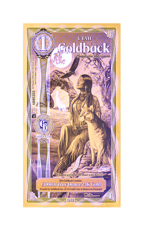 1 Utah Goldback Alpha 2026 (Pre-Order)