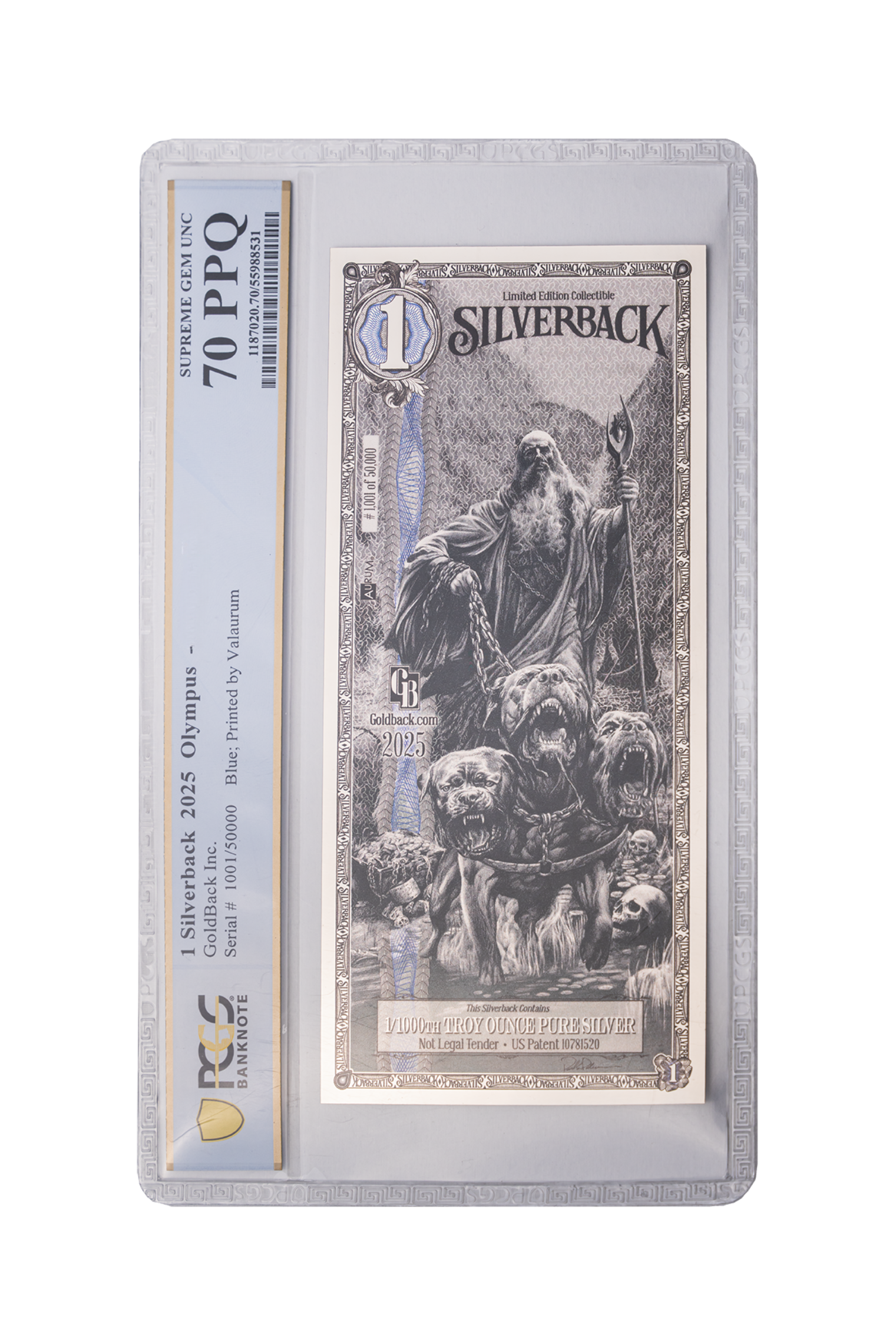 Hades Silverback Standard Graded – Alpine Gold Exchange