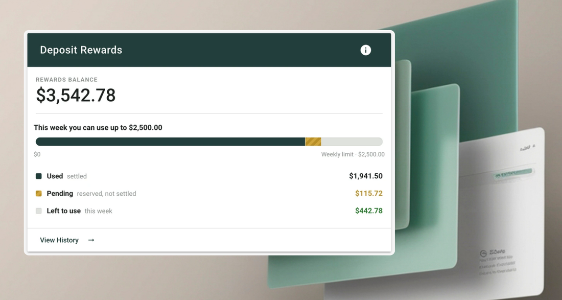 Deposit Rewards: Earn Benefits Across Your Account