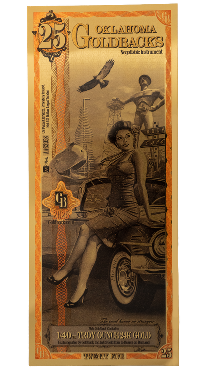 25 Oklahoma Goldback Alfa