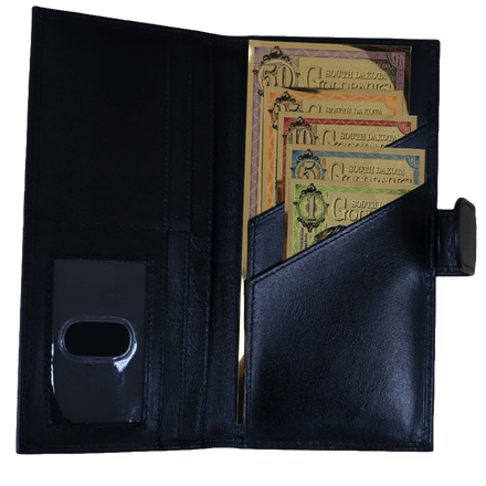 South Dakota Goldback Set with Black Wallet