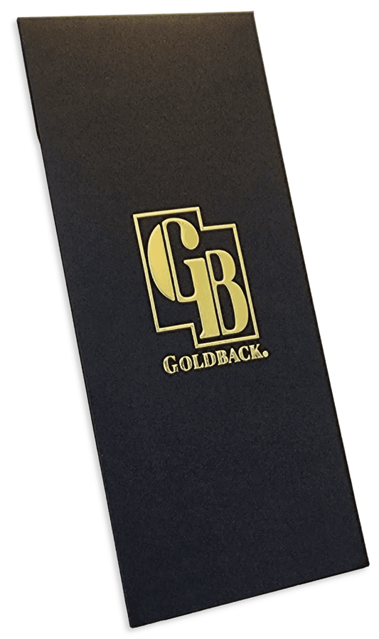 Embossed Goldback Gift Sleeve Large
