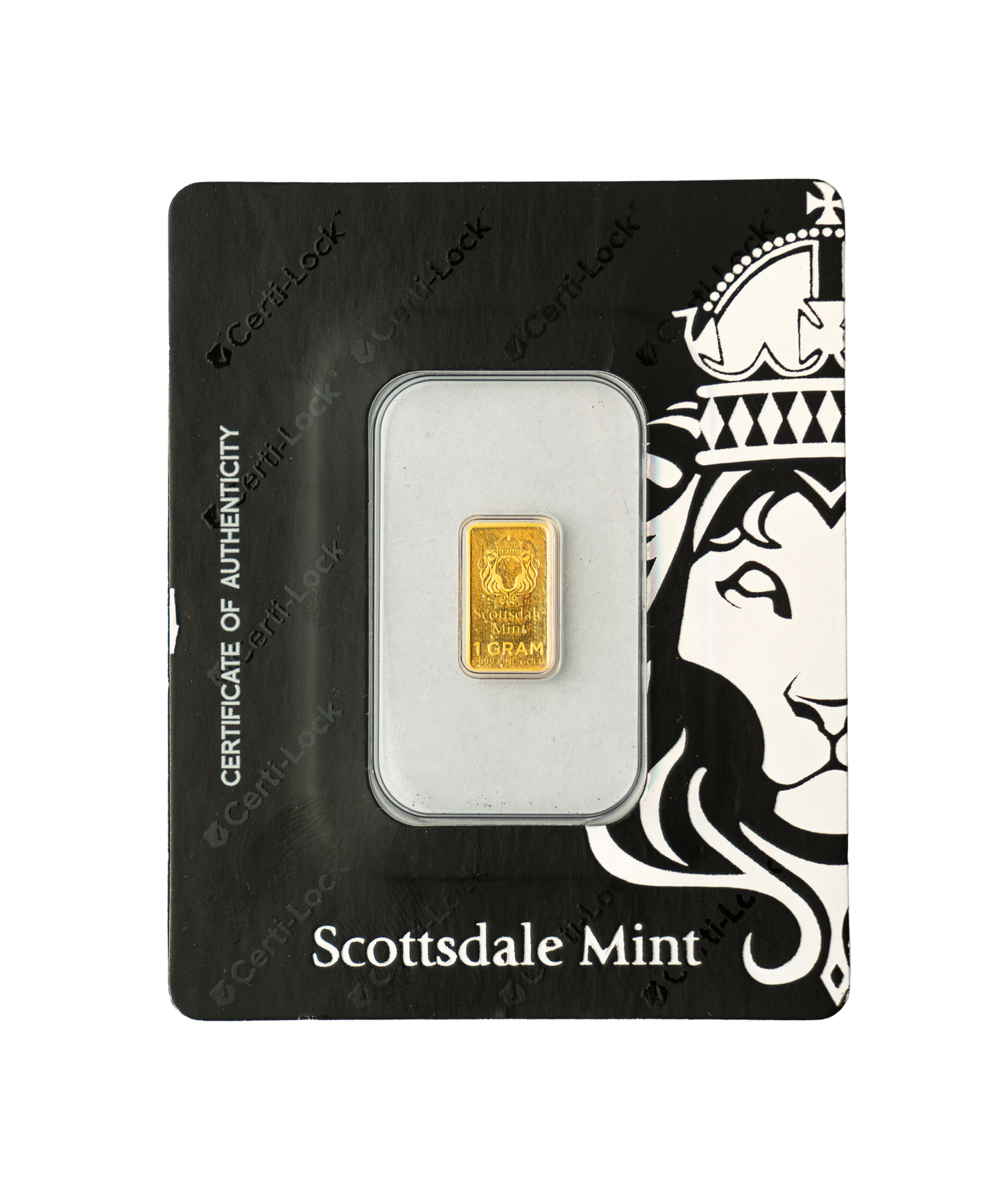Scottsdale Mint 1 Gram Gold Prepper Bar