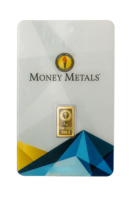 Money Metals 1 Gram Gold Bar