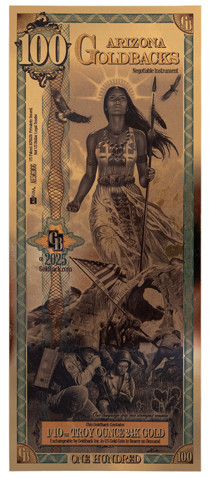 Arizona 100 Goldback Alpha