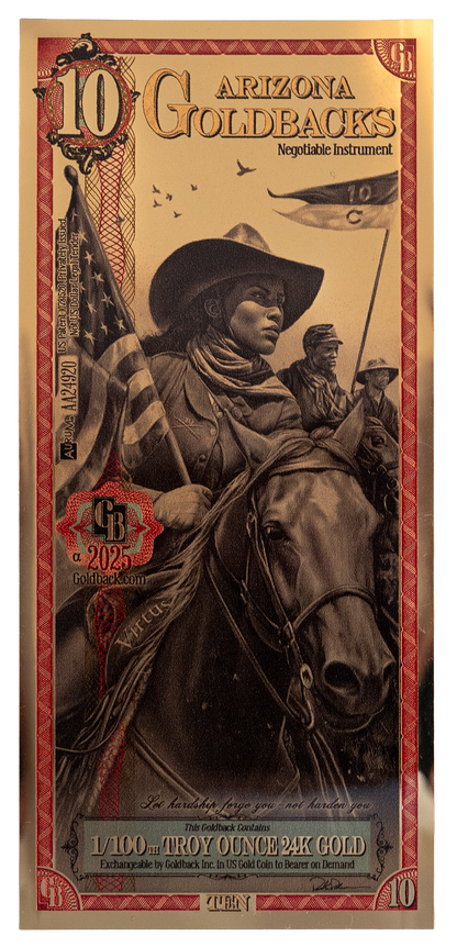 Arizona 10 Goldback Alpha