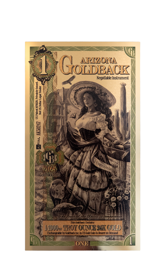1 Arizona Goldback
