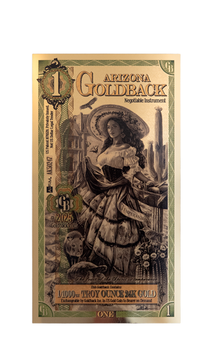 1 Arizona Goldback