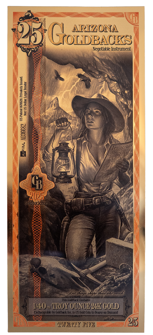 Arizona 25 Goldback Alpha