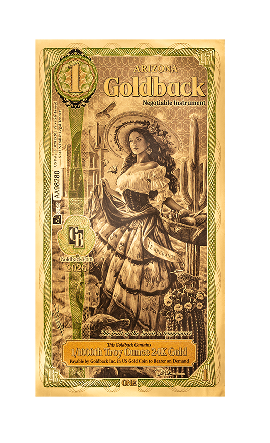 1 Goldback de Arizona