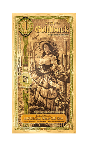 1 Goldback de Arizona