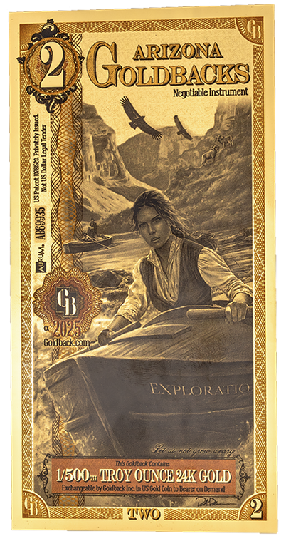 Arizona 2 Goldback Alpha