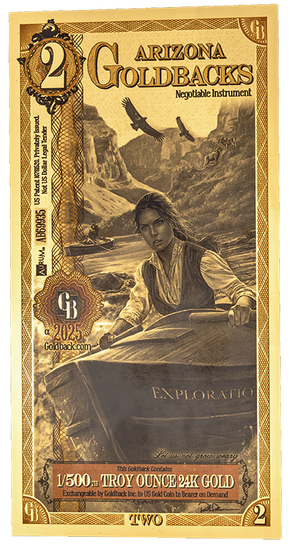Arizona 2 Goldback Alpha