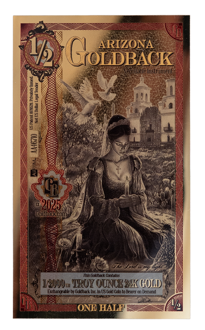 ½ Arizona Goldback Alpha