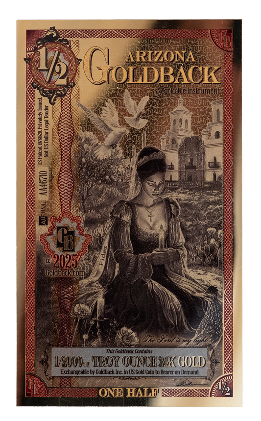 ½ Arizona Goldback Alpha
