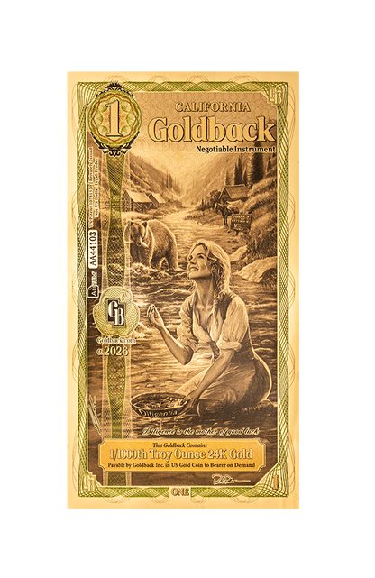 1 California Goldback Alpha (Pre-Order)
