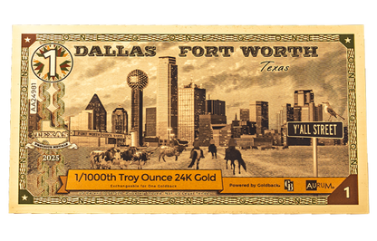 Dallas Note – Alpine Gold Exchange