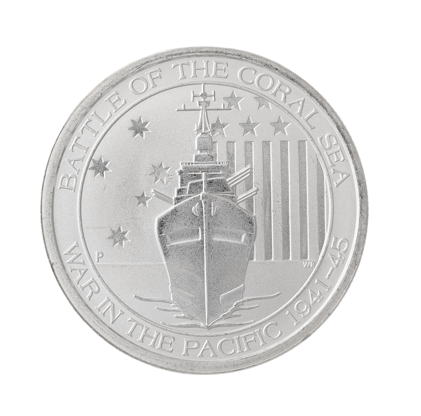 1/2 oz Australian Battle Of The Coral Sea Silver Coin
