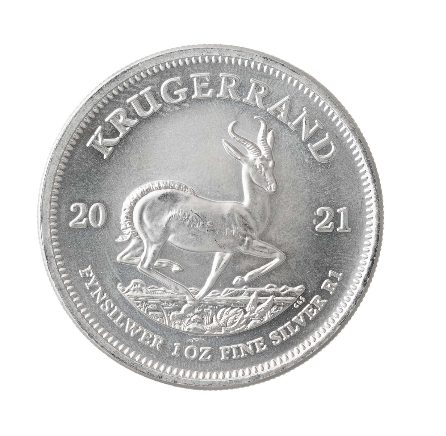 2021 South Africa 1 oz Silver Krugerrand