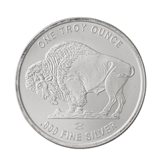 1 oz Silver Buffalo Generic Round
