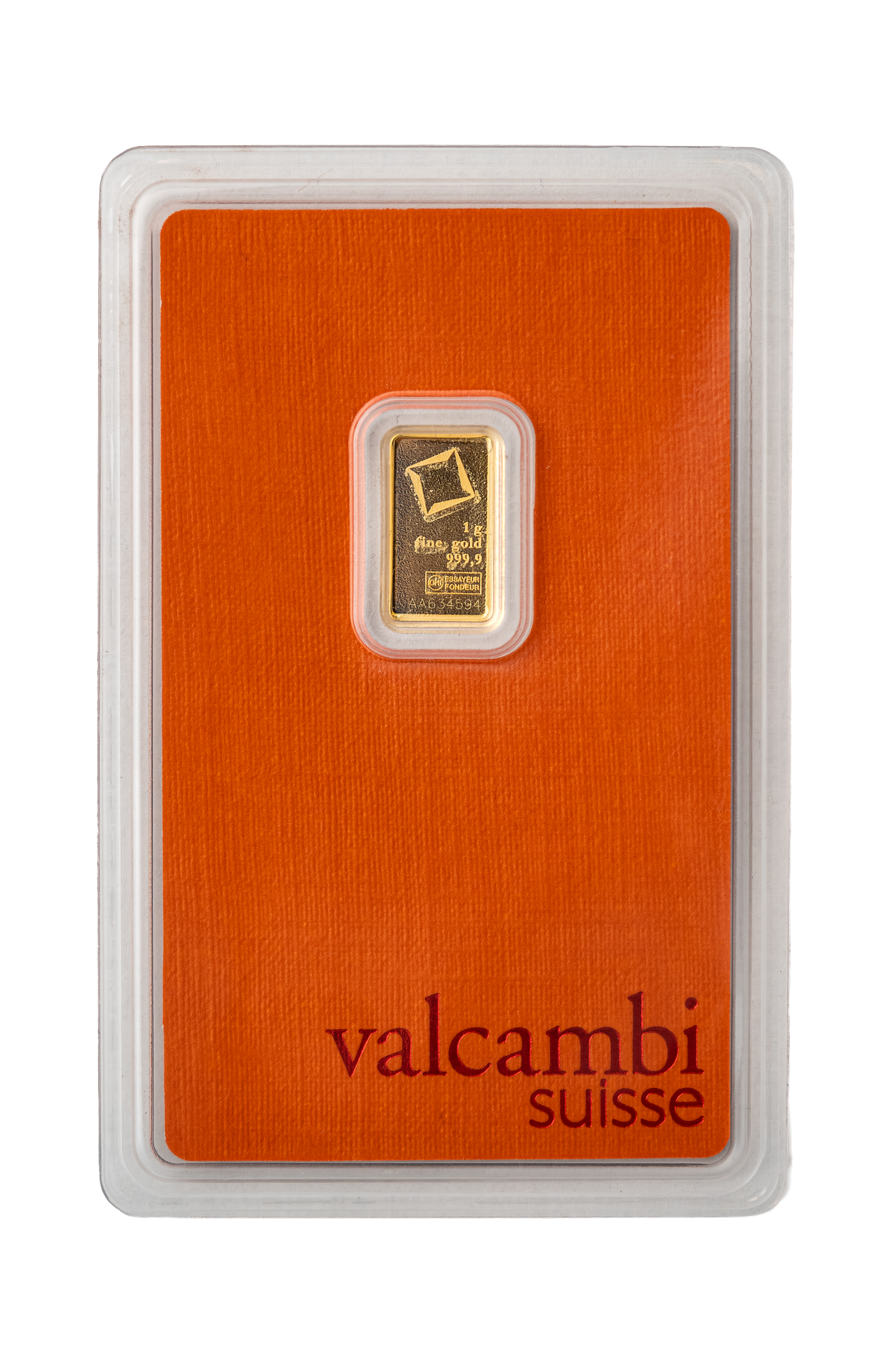 Valcambi 1 Gram Bar