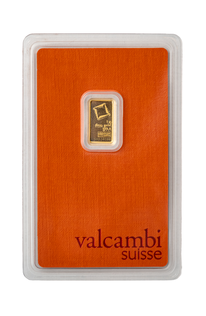 Valcambi 1 Gram Bar