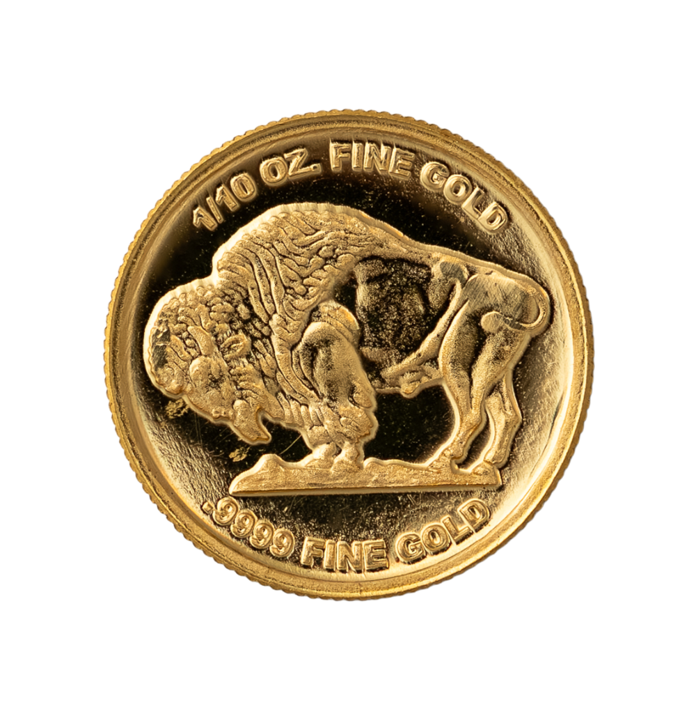 Gold Buffalo Generic Round 1/10th oz