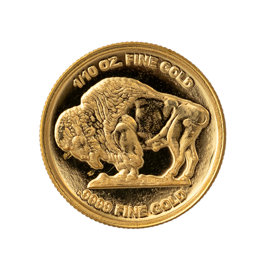 Gold Buffalo Generic Round 1/10th oz