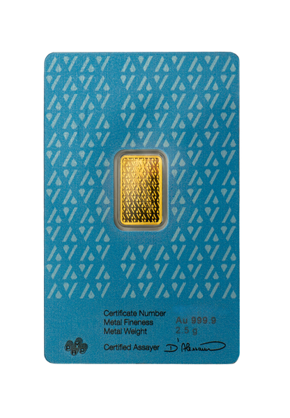 Acre 2.5 Gram Gold Bar Limited Edition Mint #1