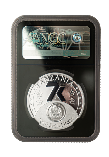 2021 Tanzania - Steven K 5th Anniversary NGC PF-70 UC The Rusty Lantern Diner
