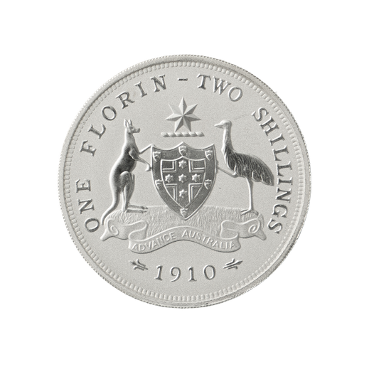 1 Australian Florin Two Shilling 2 oz Silver Coin
