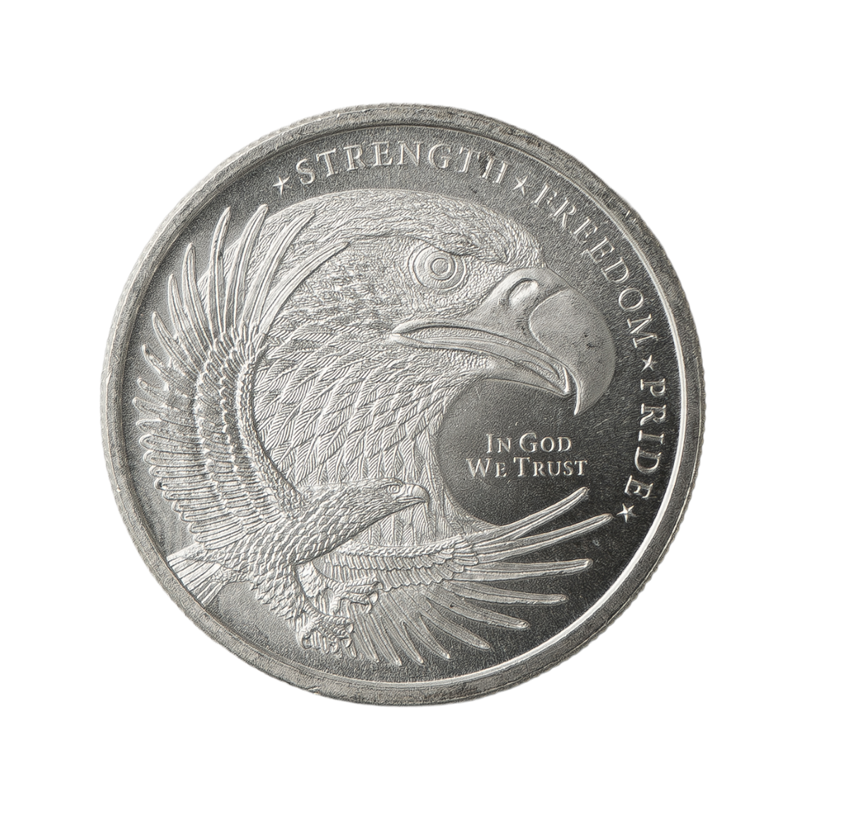 1/2 oz Golden State Mint Silver Eagle Round