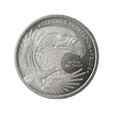 1/2 oz Golden State Mint Silver Eagle Round