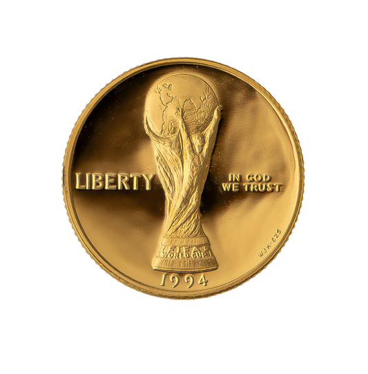 World Cup 1994 Tournament $5 Gold Coin