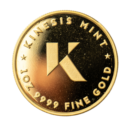 Moneda Ma'at Diosa Egipcia de Oro Kinesis de 1 oz