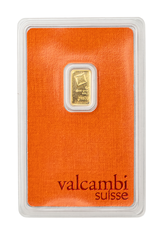 Valcambi 1 Gram Gold Bar