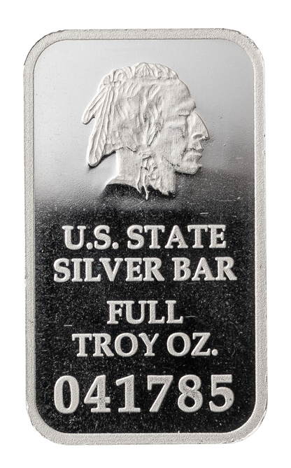 Utah State Silver Bar 1 oz