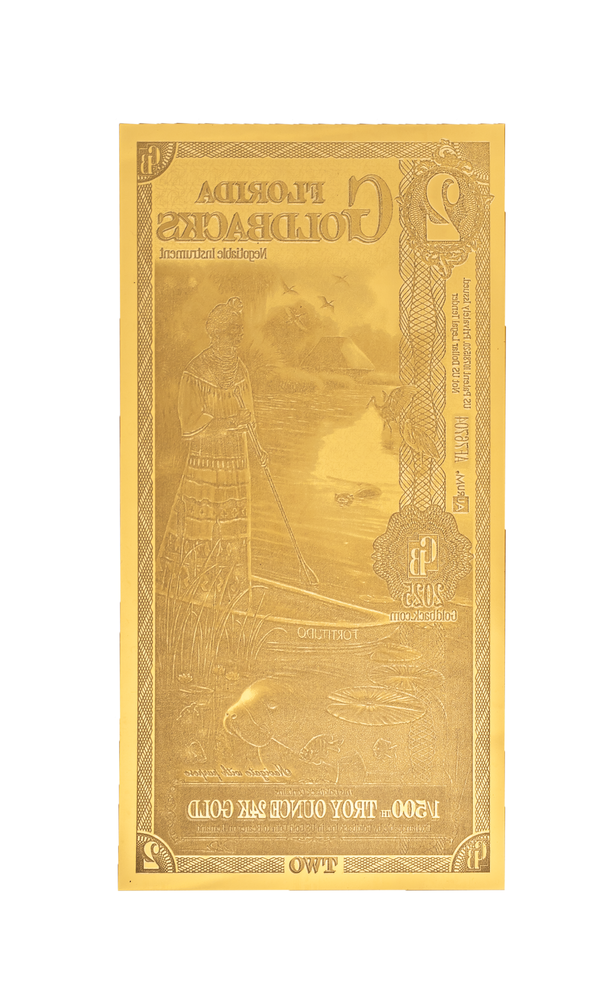 2 Florida Goldback