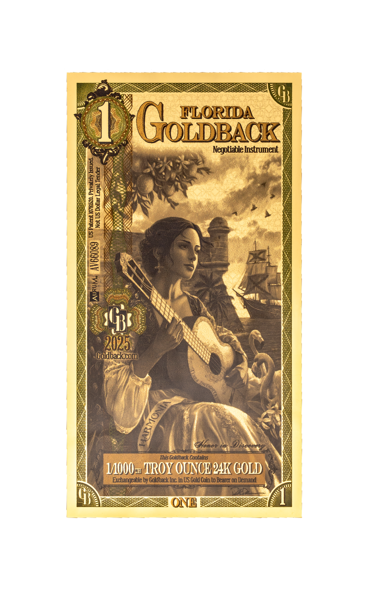 1 Goldback de Florida