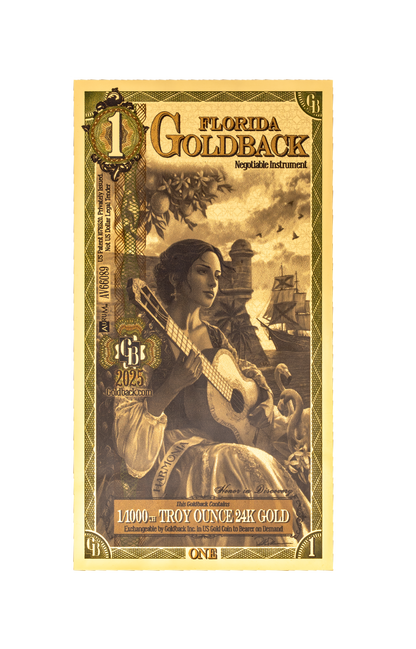 1 Goldback de Florida