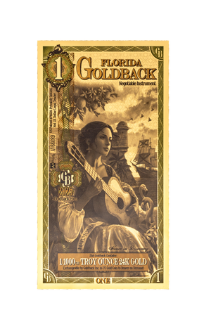 1 Goldback de Florida