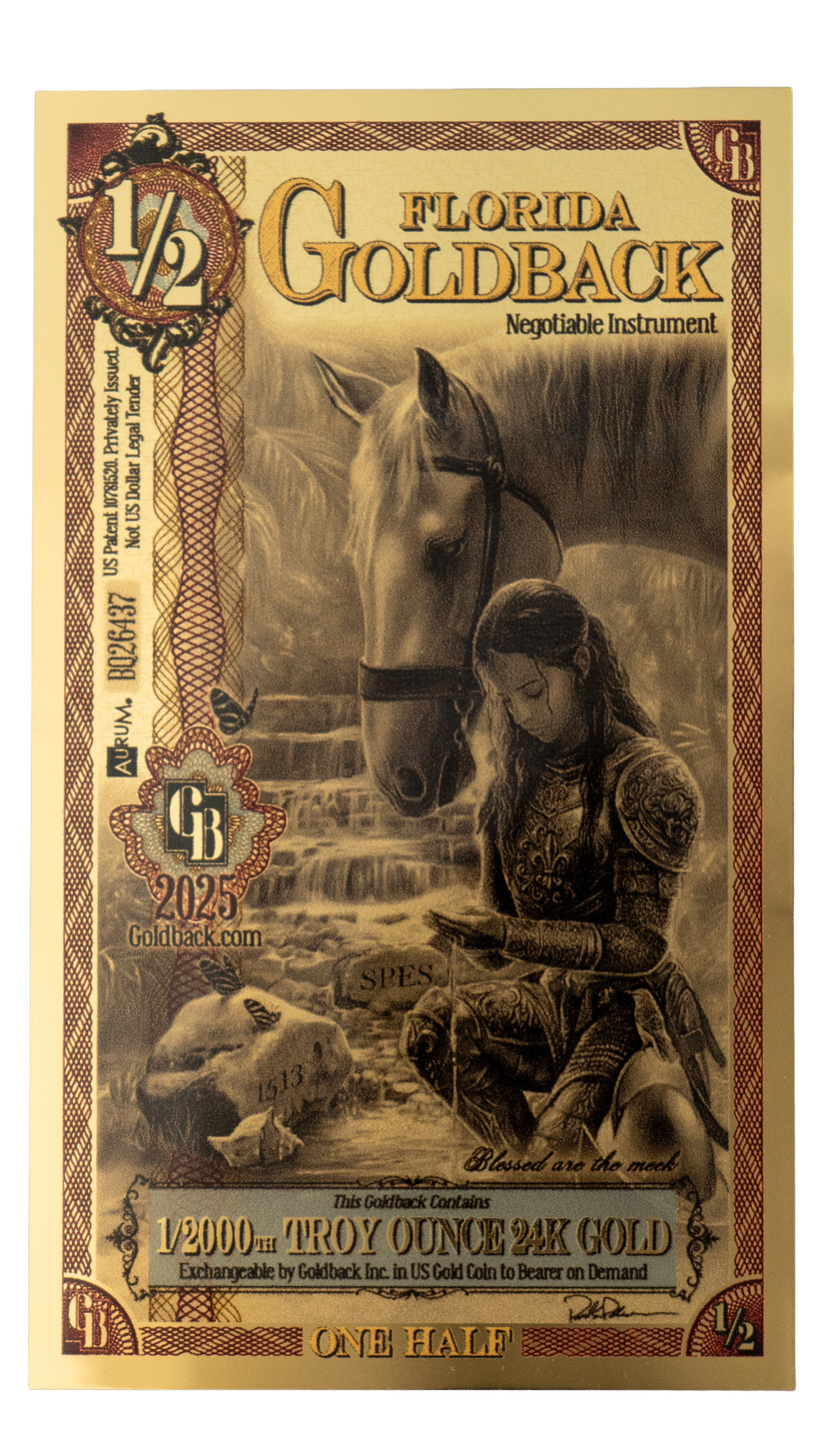 ½ Florida Goldback – Alpine Gold Exchange